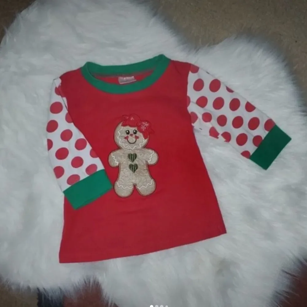 Girl’s boutique Christmas shirt 2T